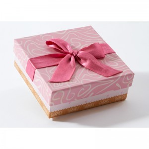 la rosa di carta per imballaggio bella scatola di biscotti